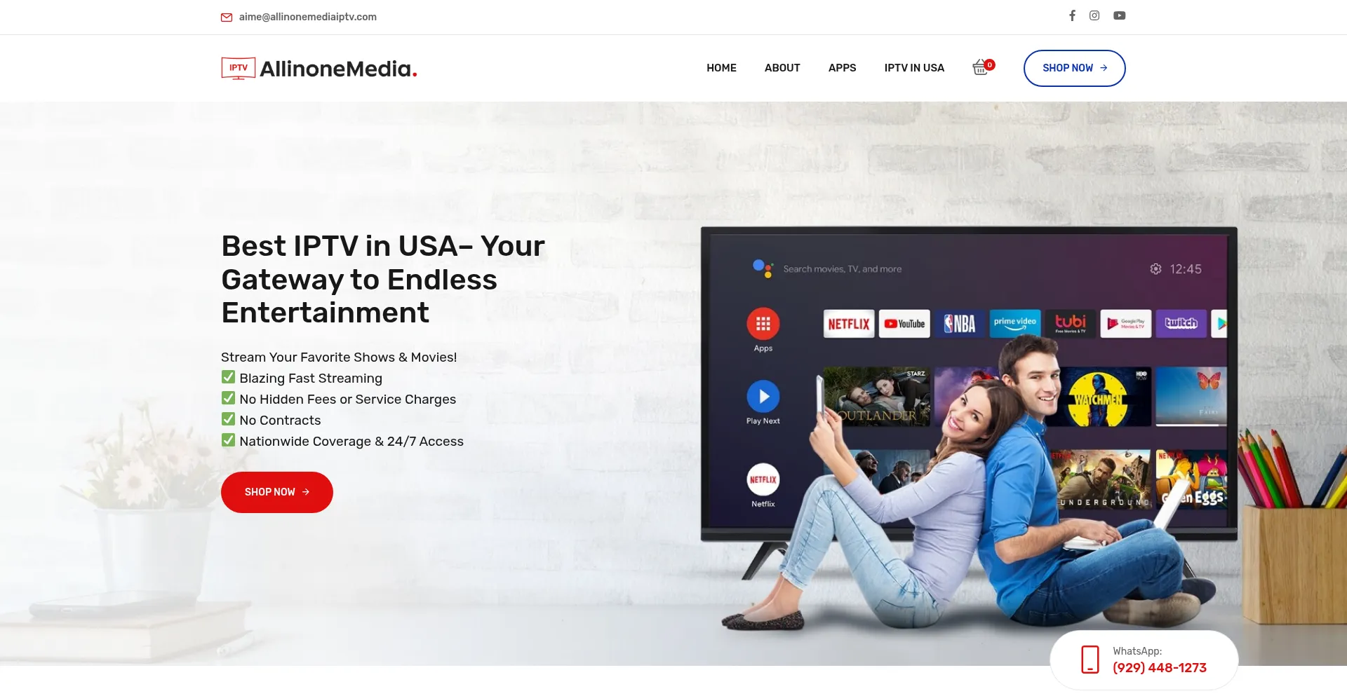 Allinonemediaiptv.com é Seguro e Confiável?