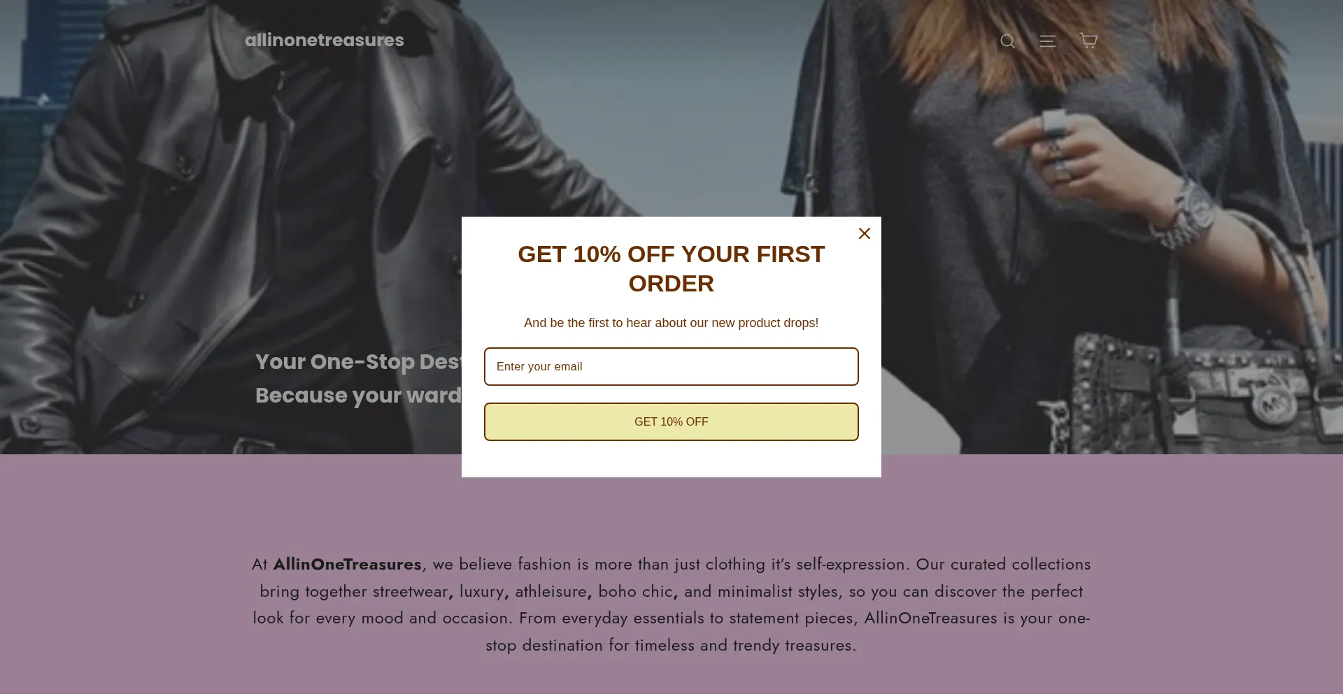 Allinonetreasures.com