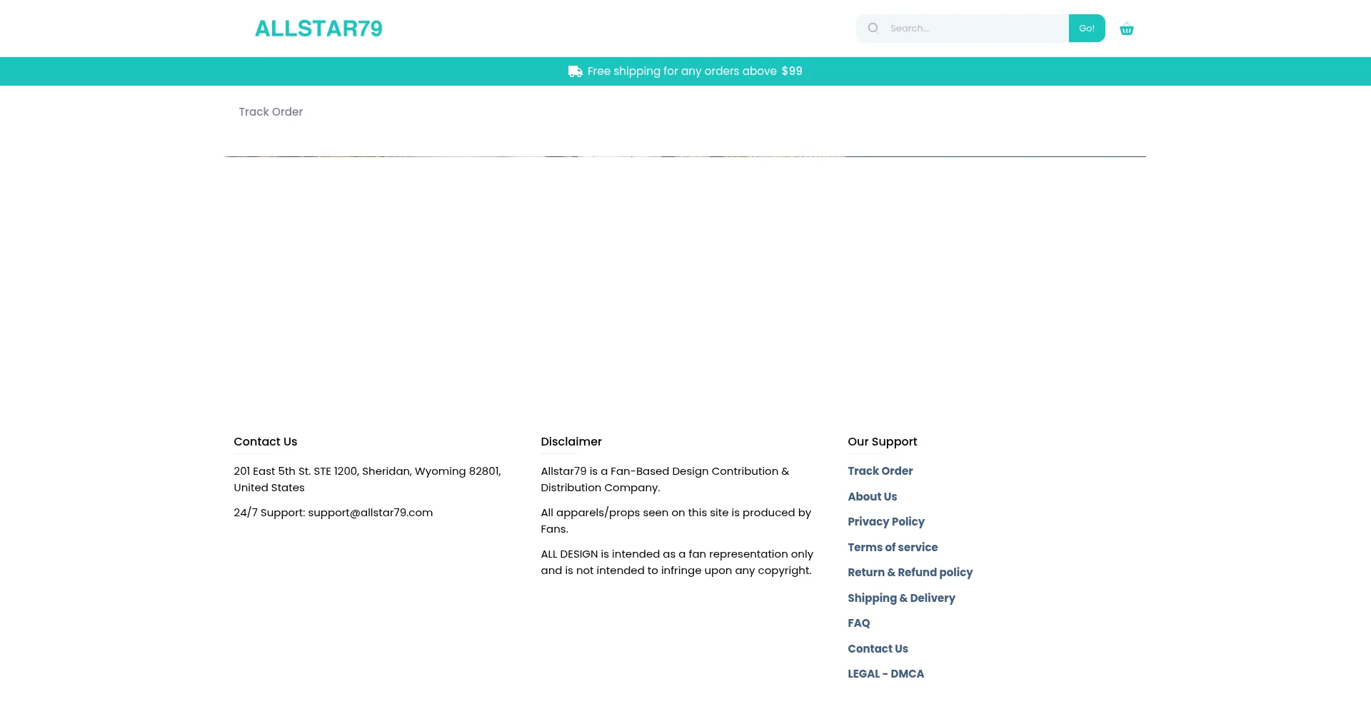 Website screenshot of Allstar79.com