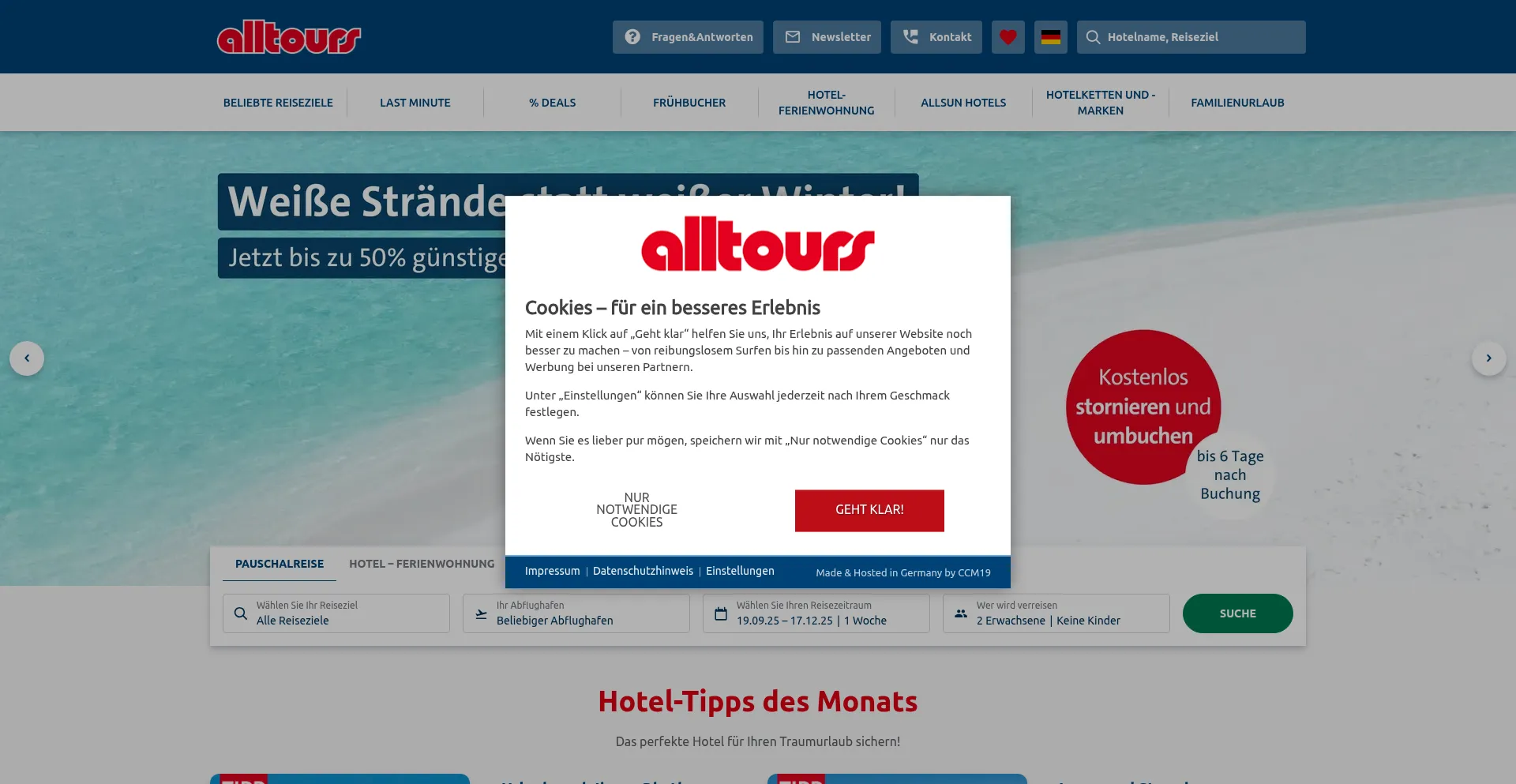 Alltours.de é Seguro e Confiável?