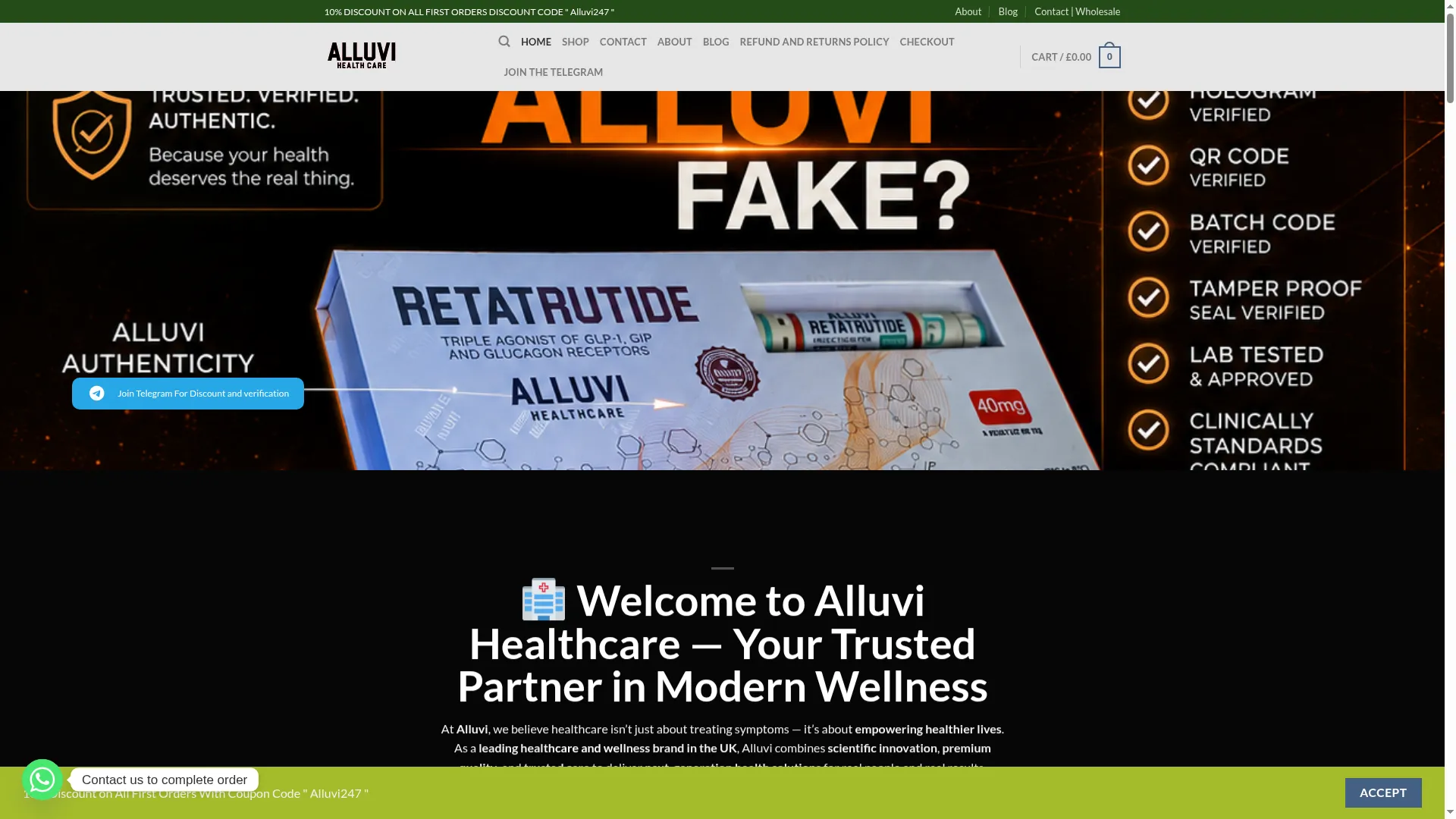 Alluviofficialwebsite.com