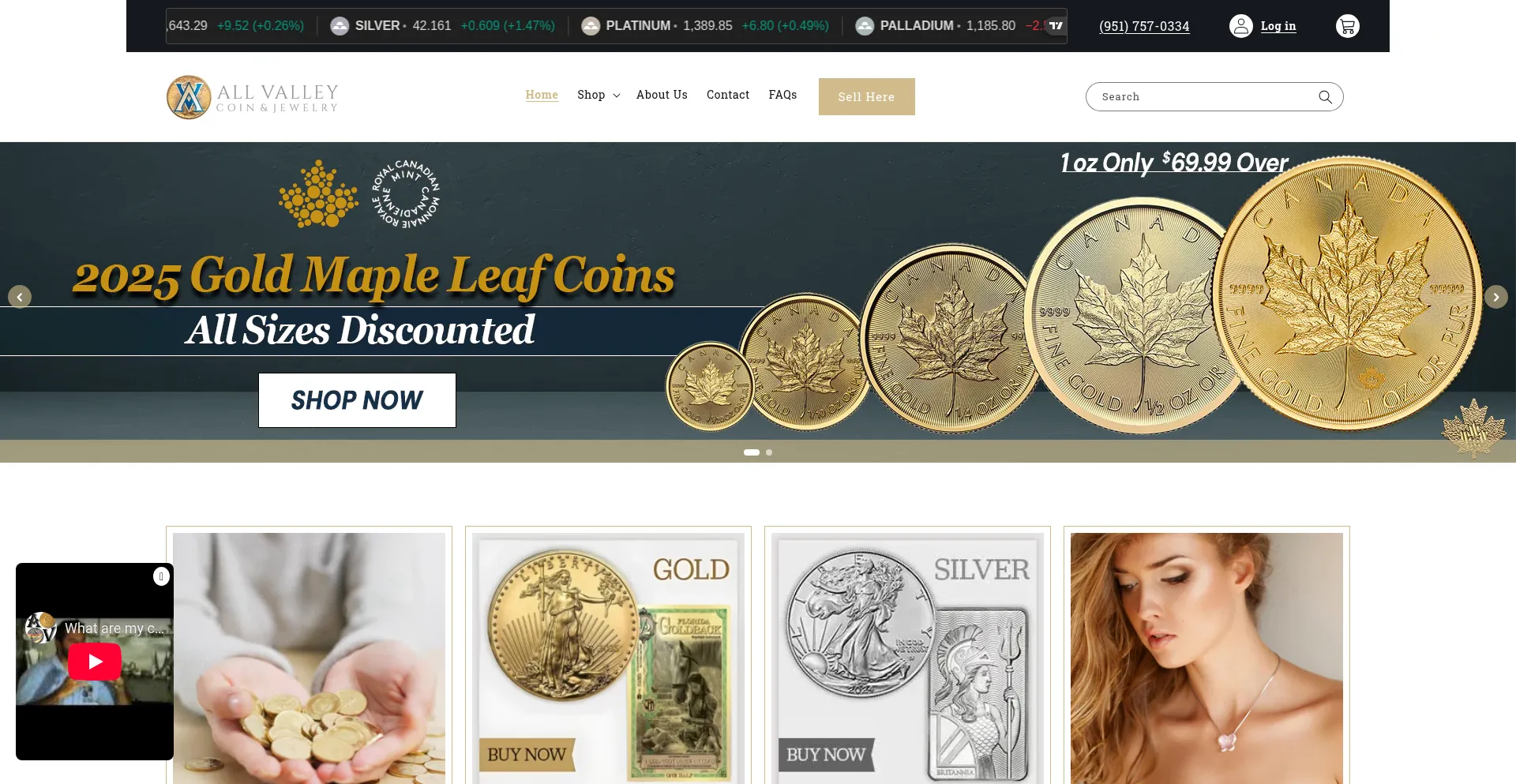 Allvalleycoinandjewelry.com é Seguro e Confiável?