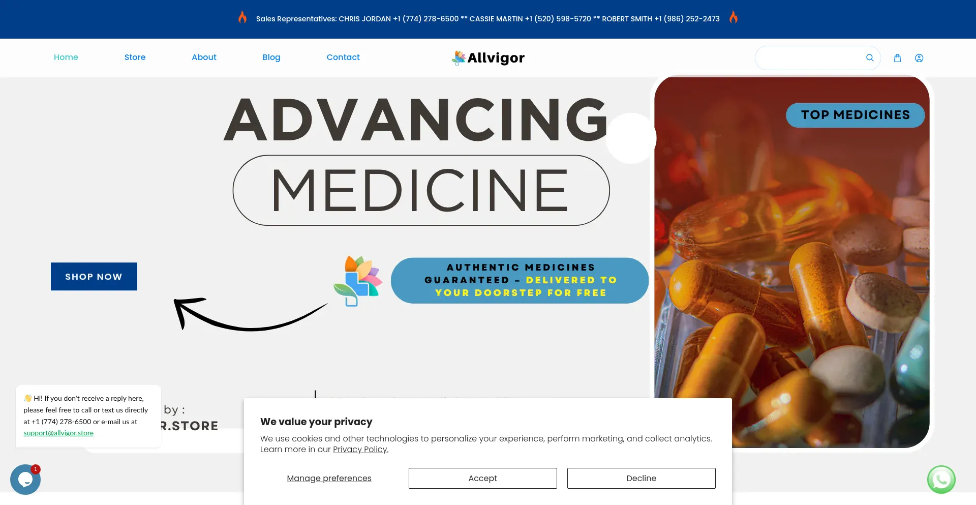 Allvigor.store é Seguro e Confiável?