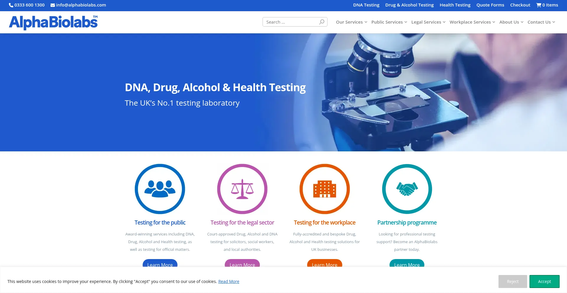 Alphabiolabs.com é Seguro e Confiável?