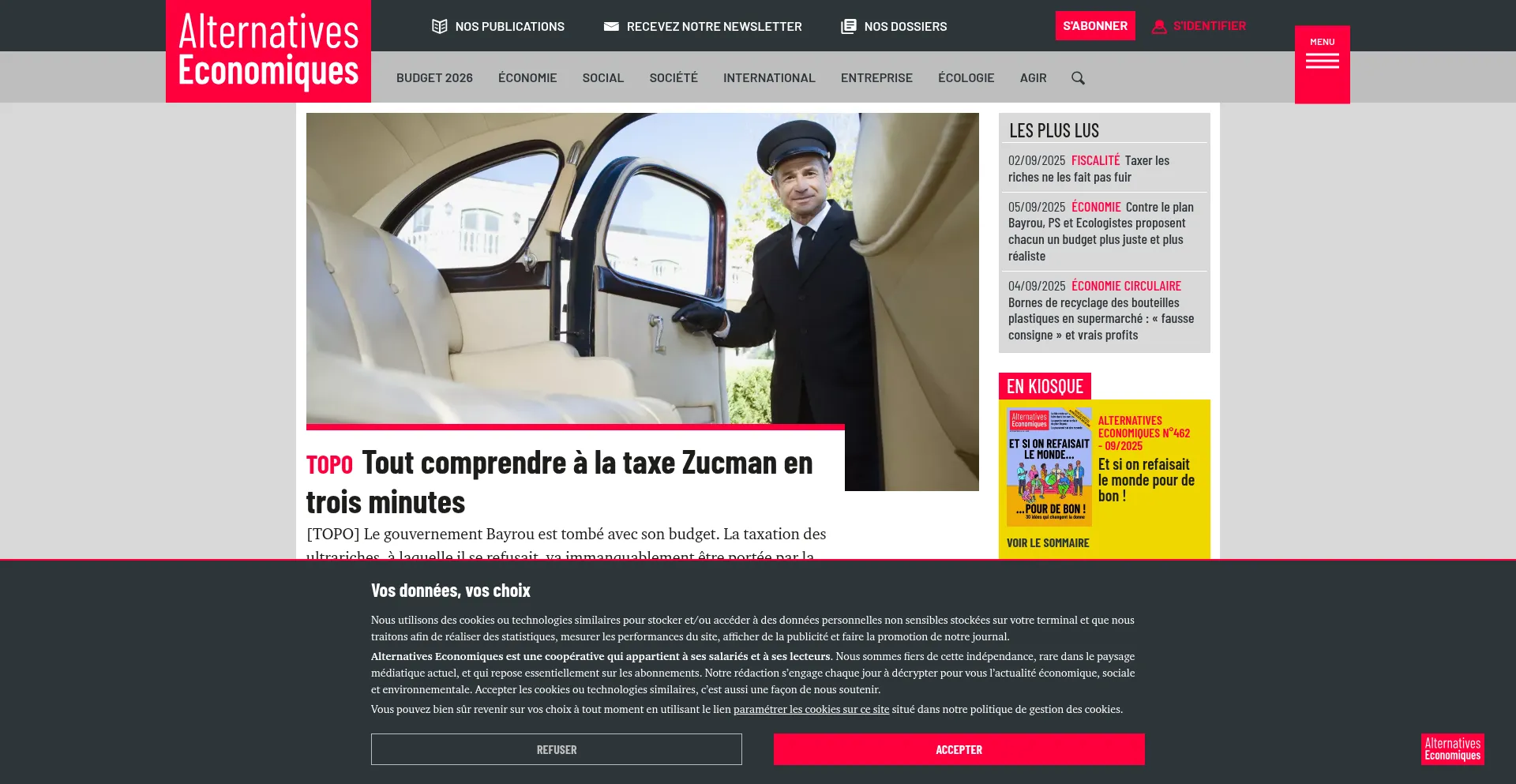 Alternatives-economiques.fr é Seguro e Confiável?