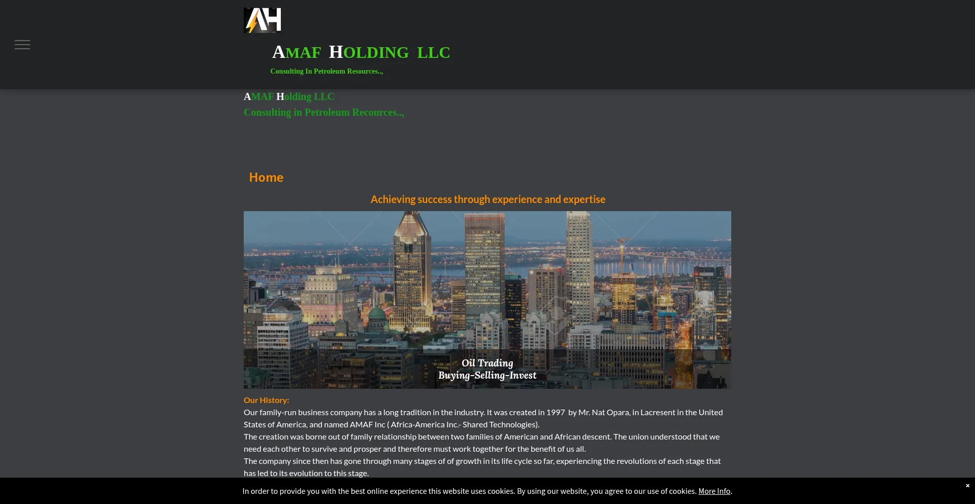 Amaf-holding-llc.com é Seguro e Confiável?