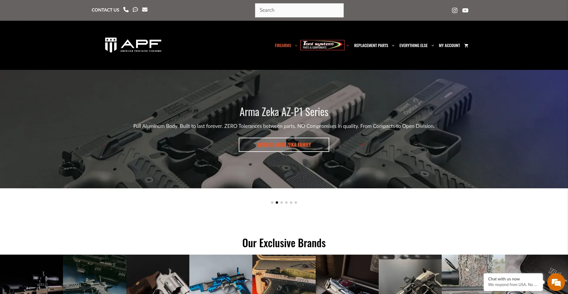 Americanprecisionfirearms.com é Seguro e Confiável?