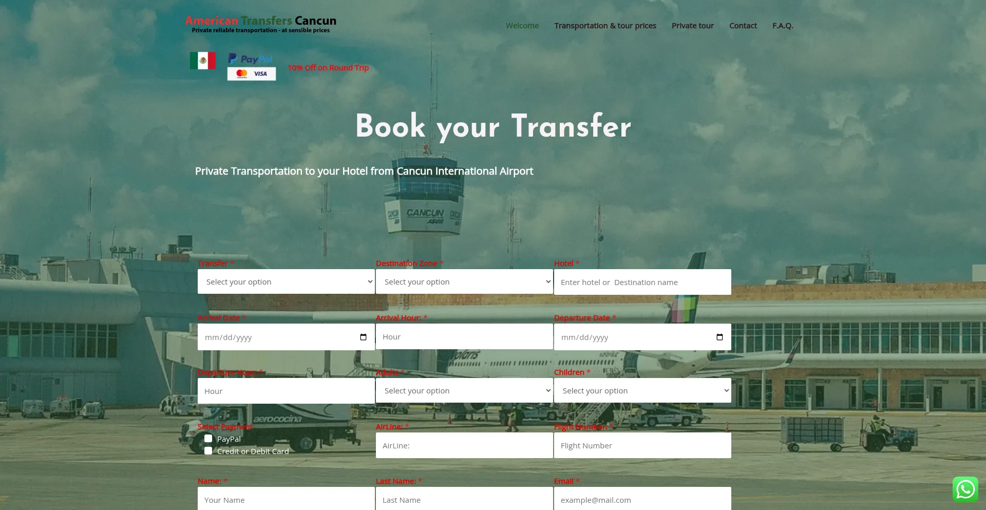 Americantransferscancun.com