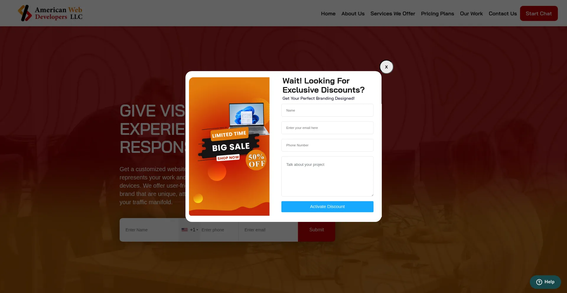 Americanwebdevelopersllc.com é Seguro e Confiável?