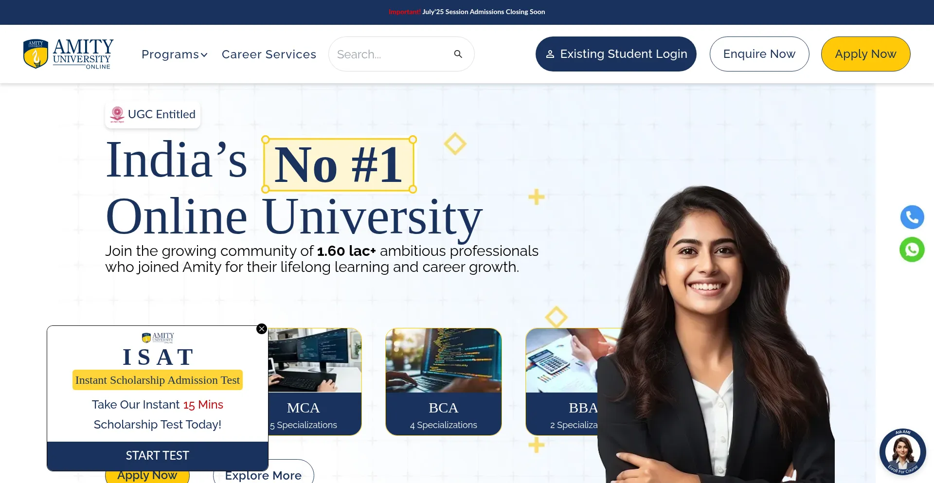 Amityonline.com é Seguro e Confiável?