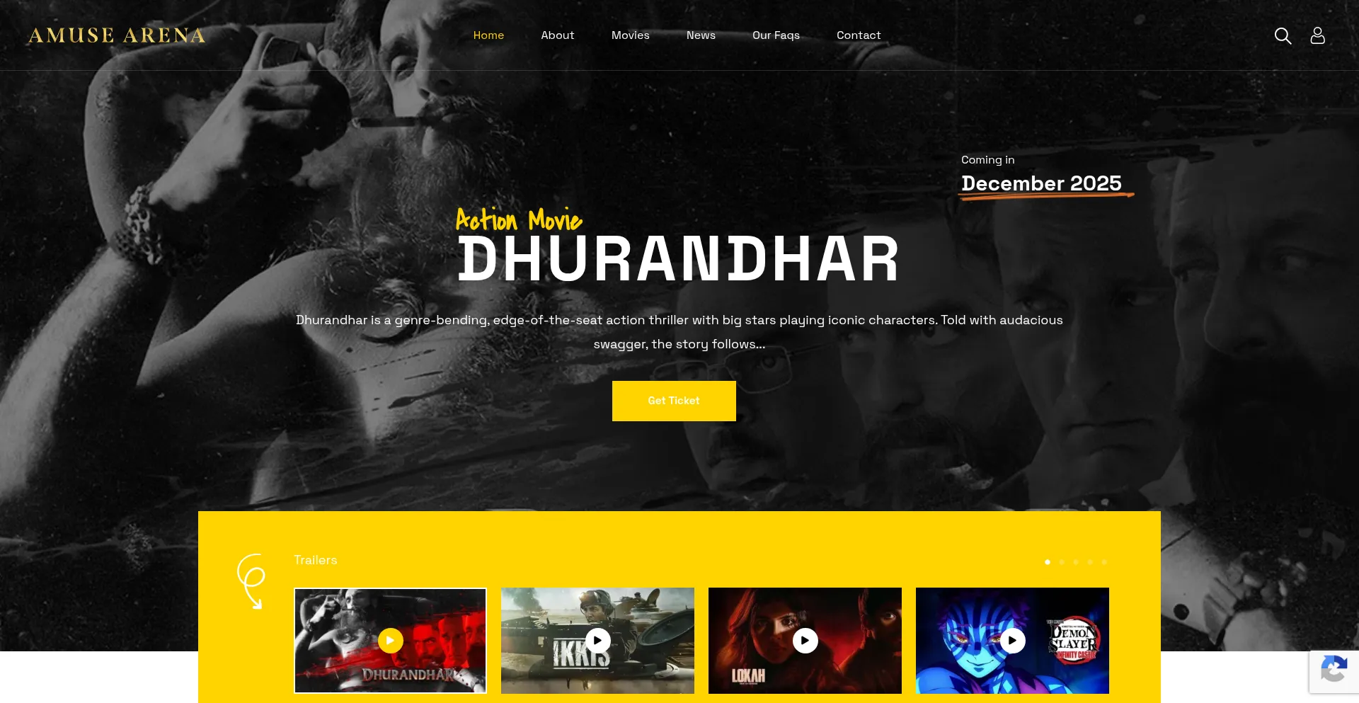 Amusearenacinemas.com