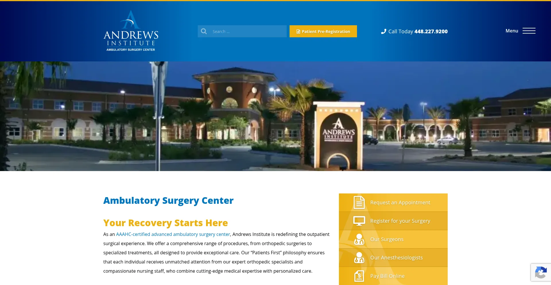 Andrewsinstitutesc.com