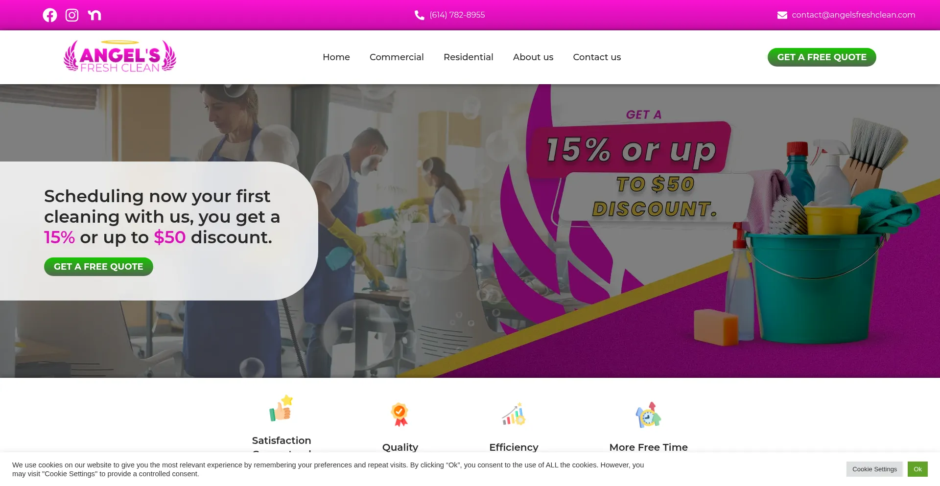 Angelsfreshclean.com é Seguro e Confiável?