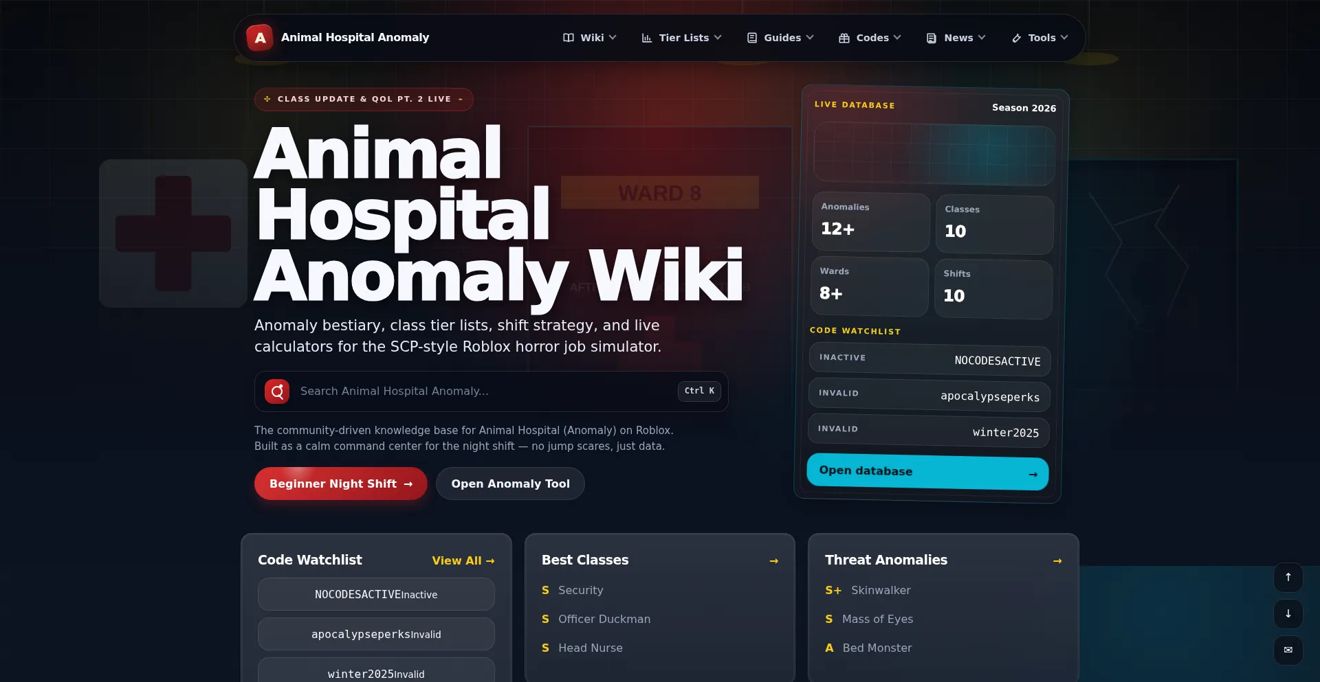 Animalhospitalanomalys.wiki