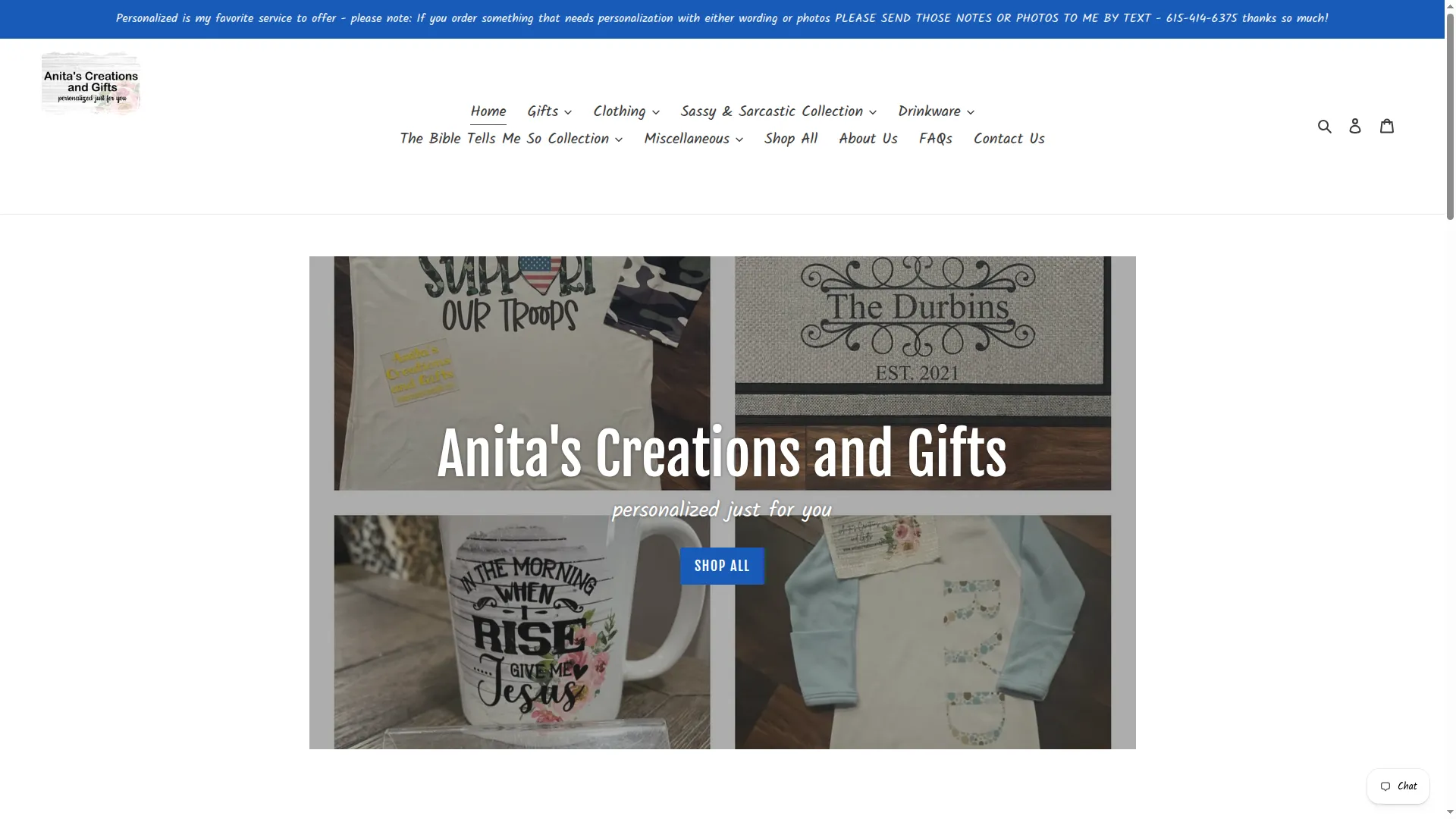 Anitascreationsandgifts.com