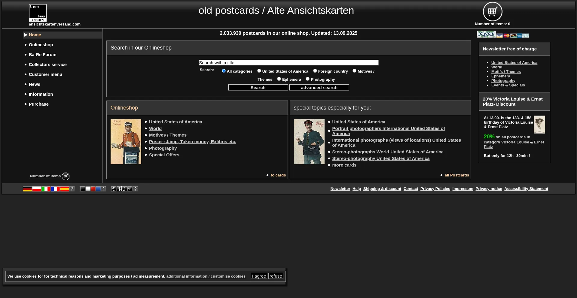 Ansichtskartenversand.com é Seguro e Confiável?