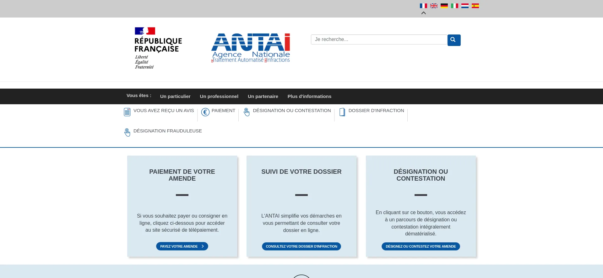 Antai.gouv.fr é Seguro e Confiável?