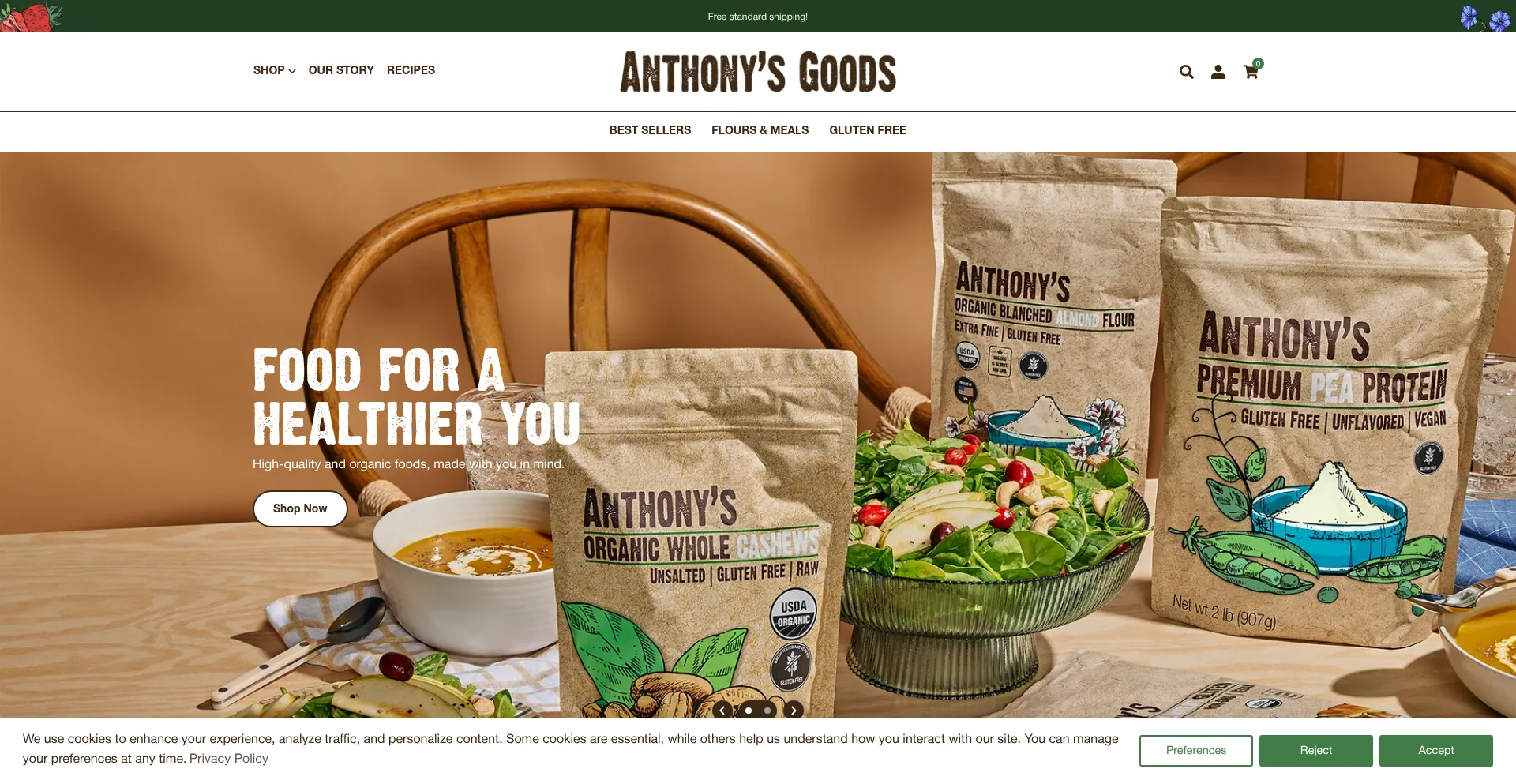 Anthonysgoods.com é Seguro e Confiável?