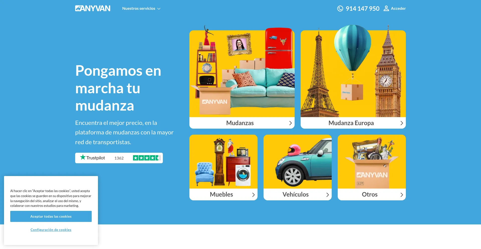 Anyvan.es é Seguro e Confiável?