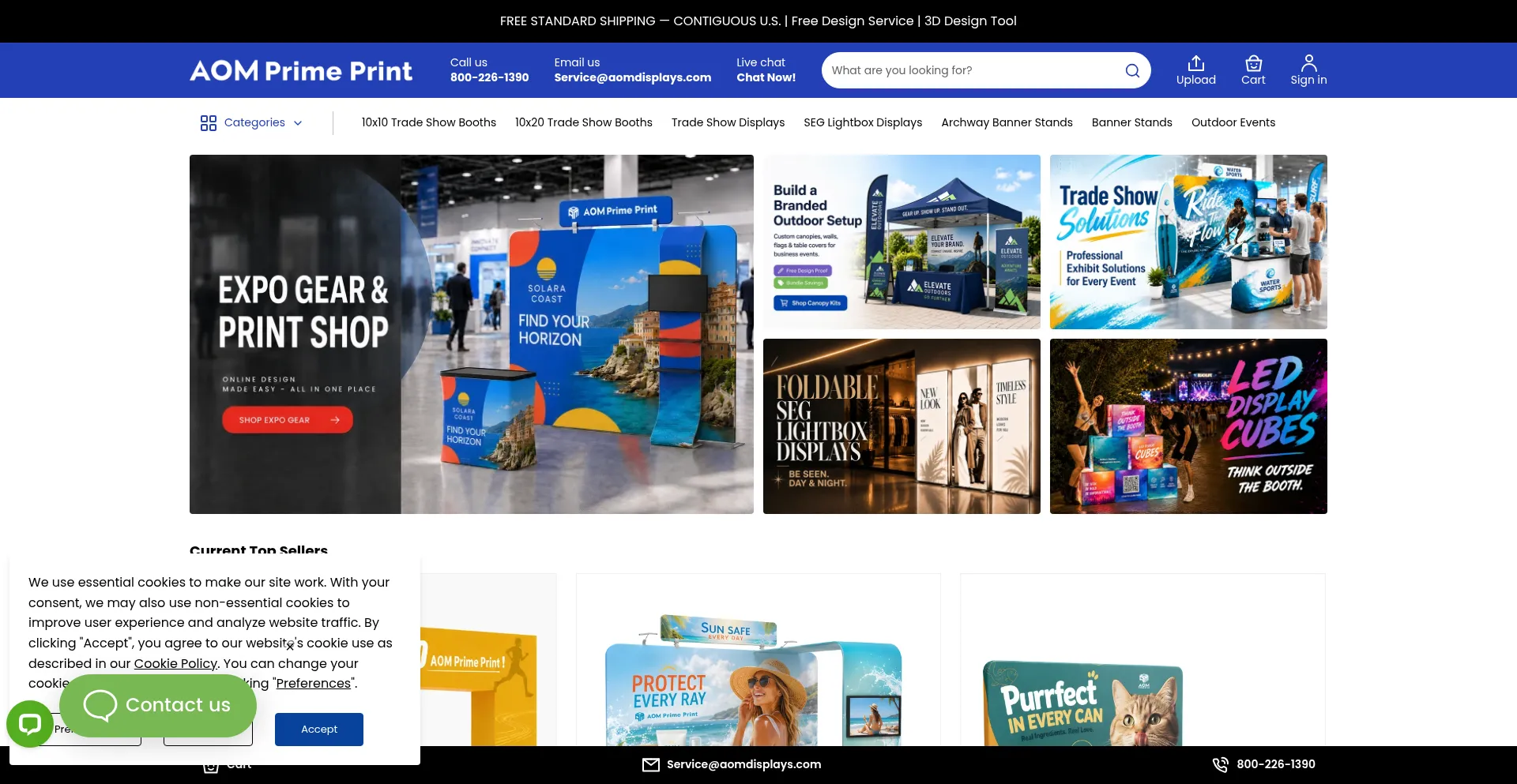 Aomdisplays.com