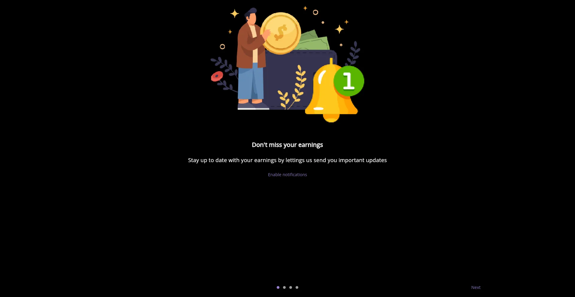 Website screenshot of App.cloudminecrypto.com