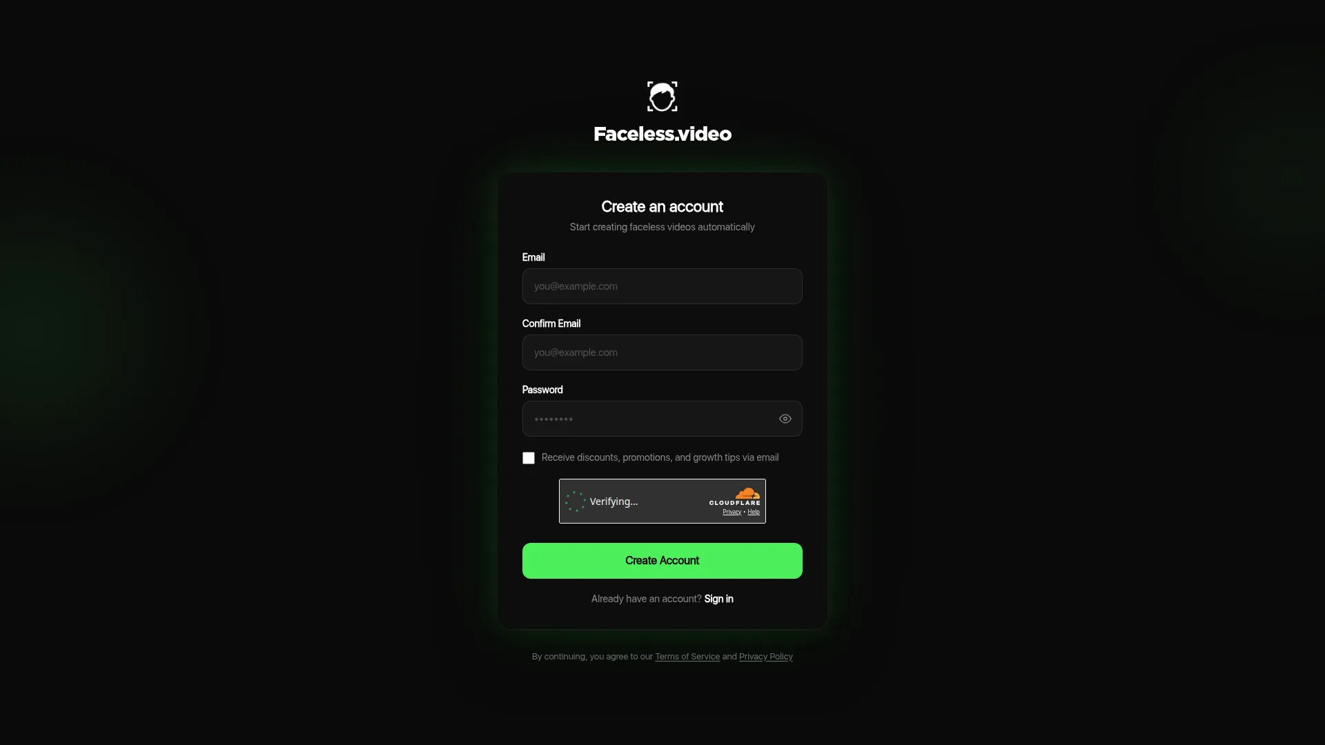 App.faceless.video