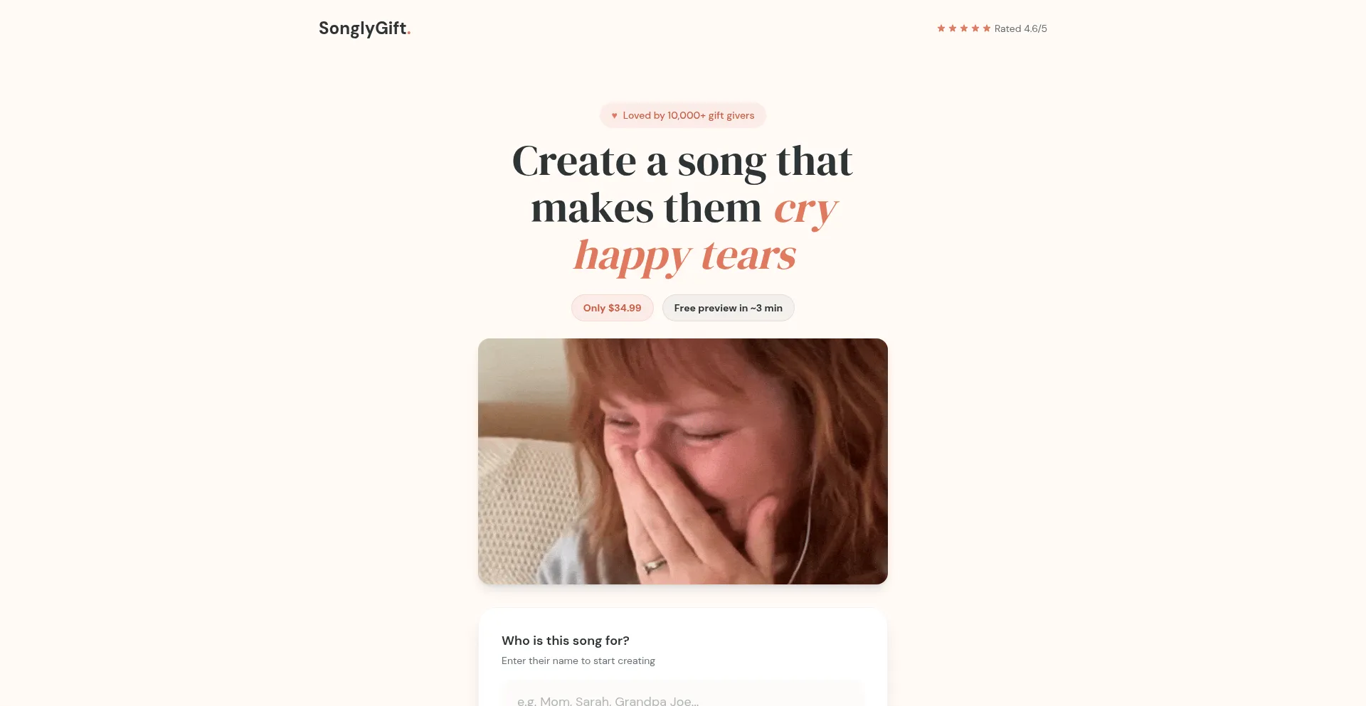 App.songlygift.com