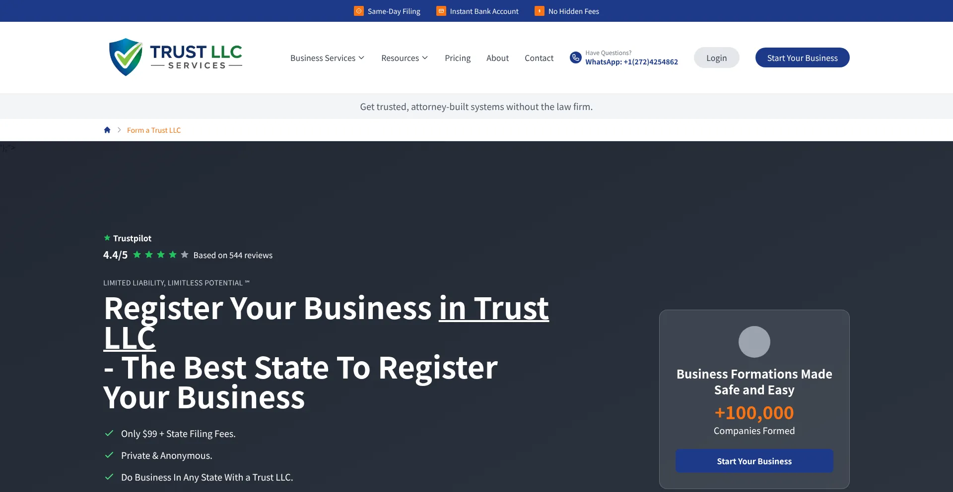 App.trustllcservices.net