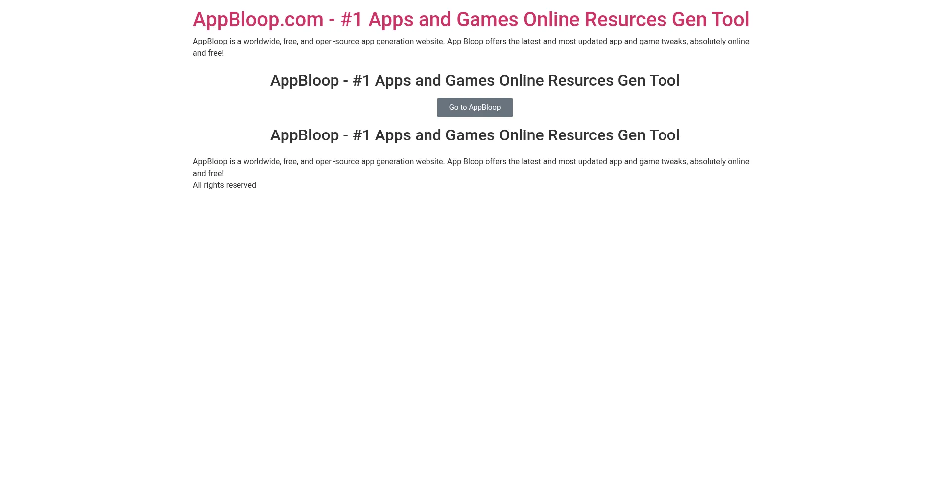 Appbloop.online é Seguro e Confiável?