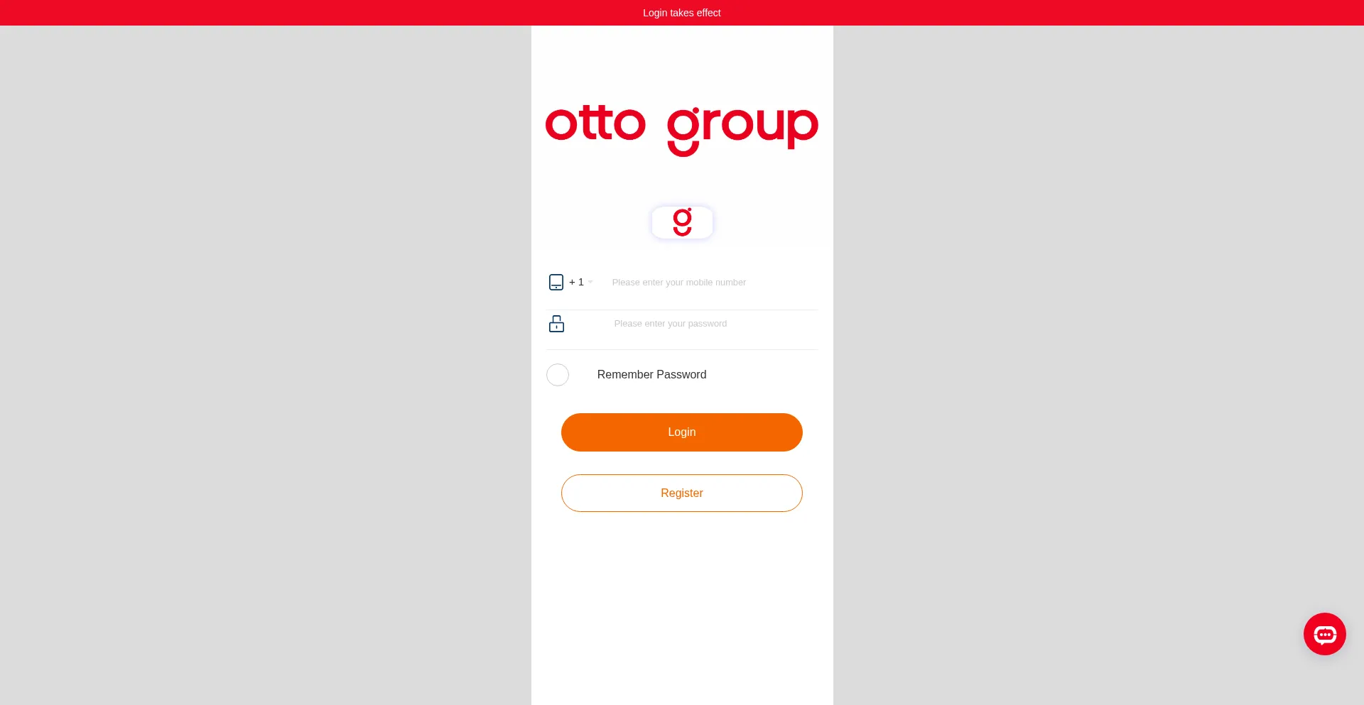 Website screenshot of Apps.ottoaffiliate.com