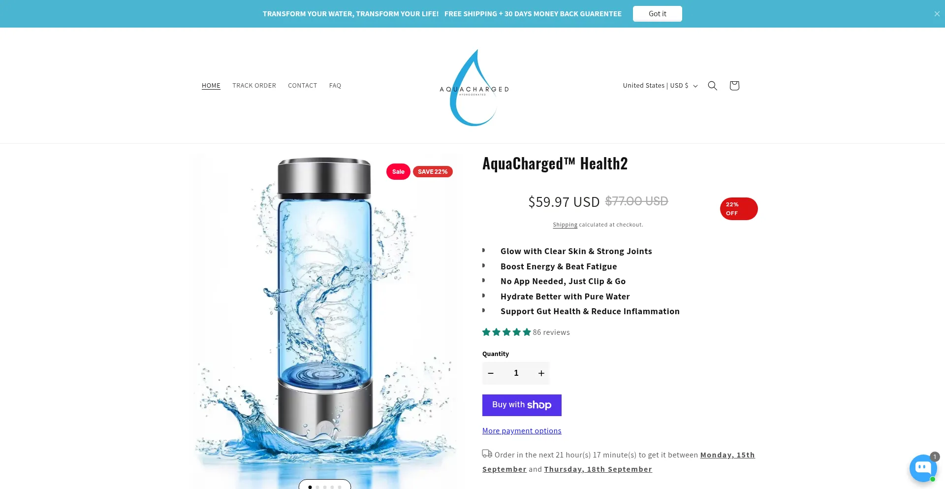 Aquacharged.store é Seguro e Confiável?