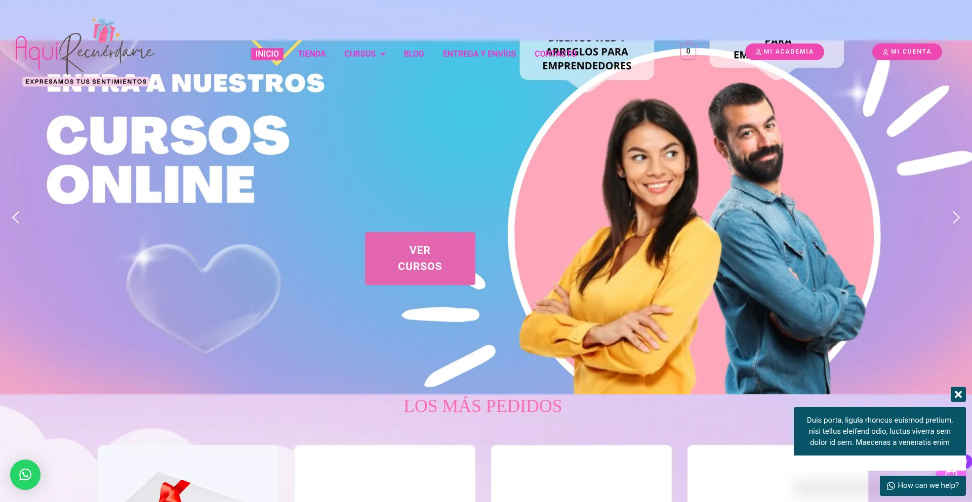 Aquirecuerdame.com