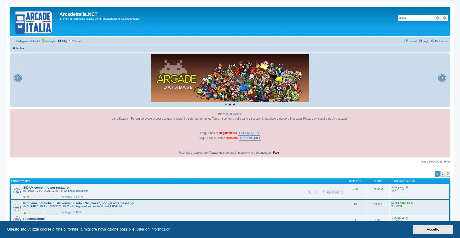 Arcadeitalia.net