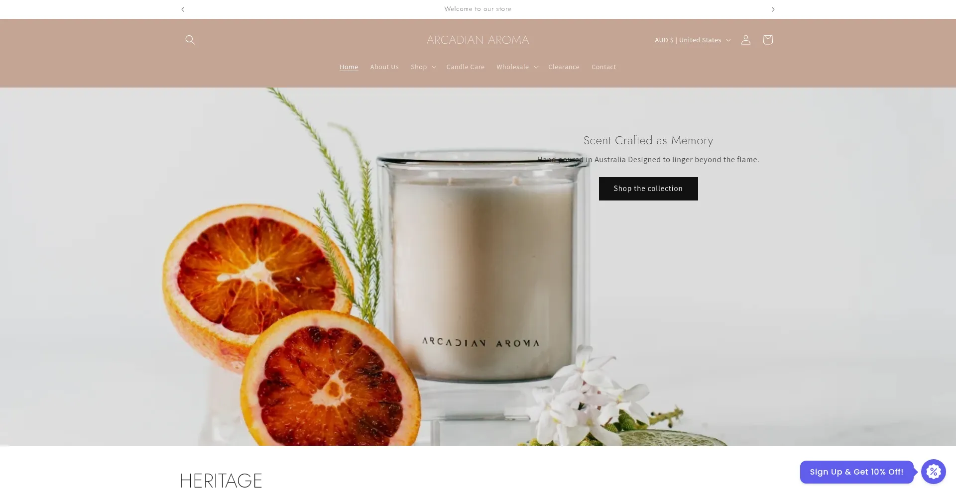 Arcadianaroma.com
