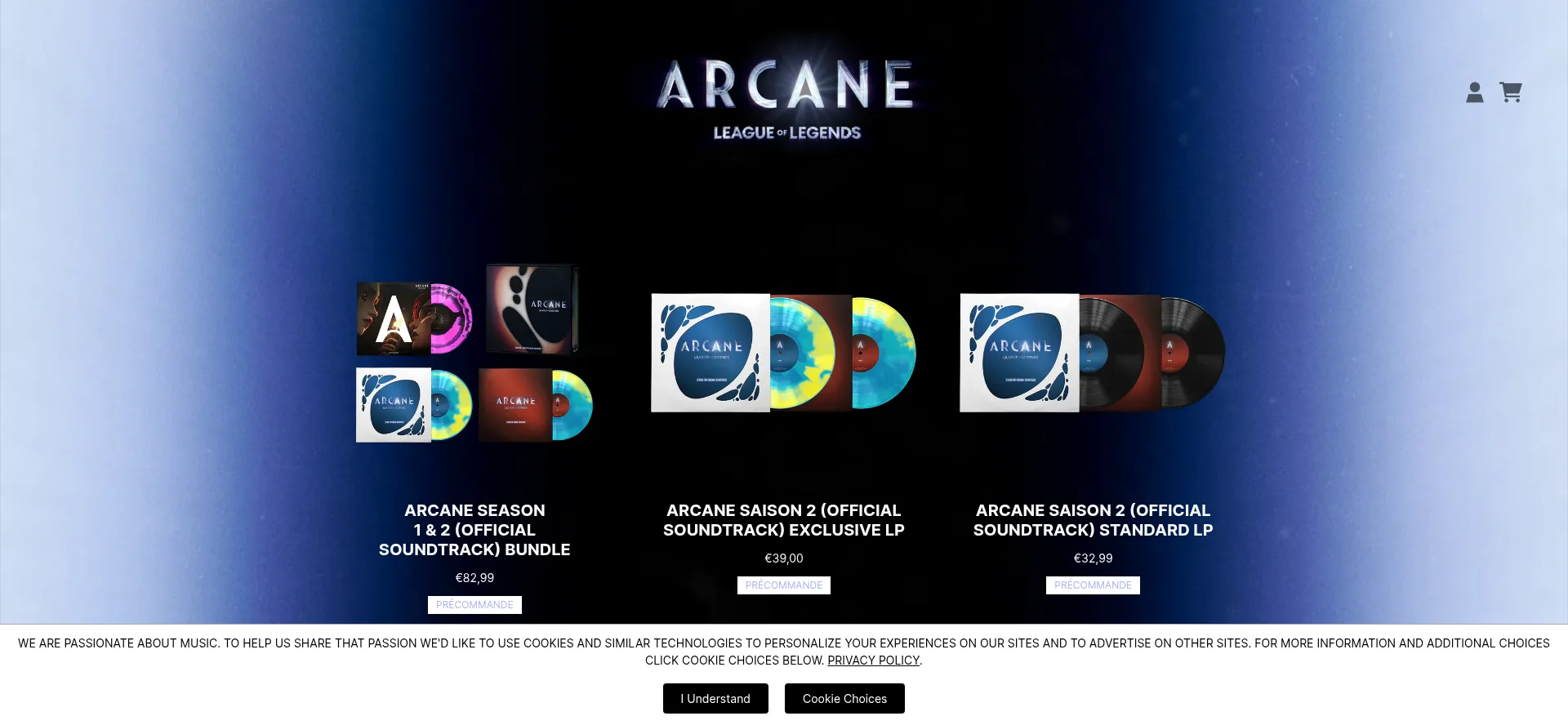 Arcanefr.virginmusic.com