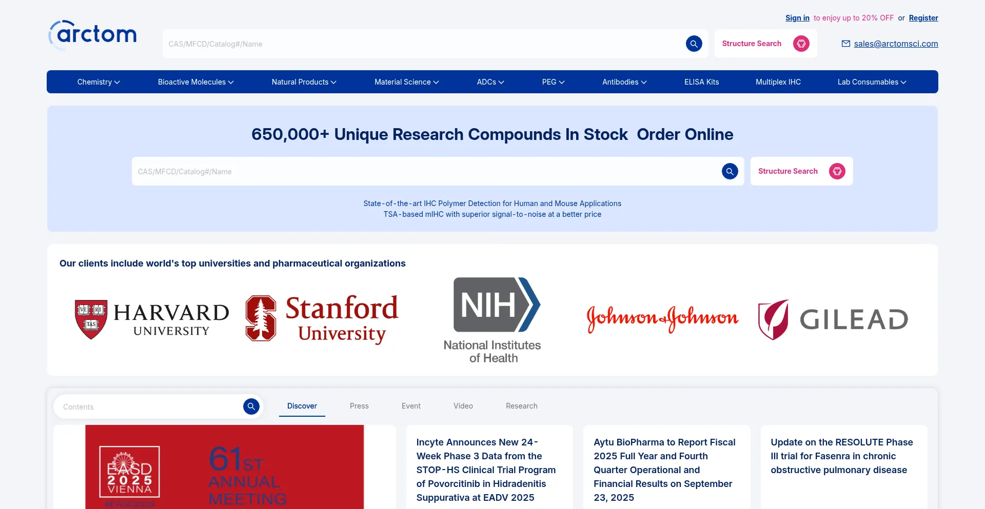 Arctomsci.com é Seguro e Confiável?