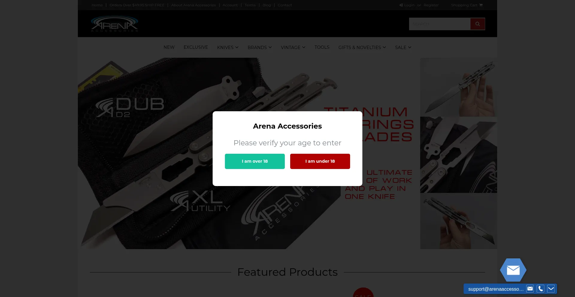 Arenaaccessories.com
