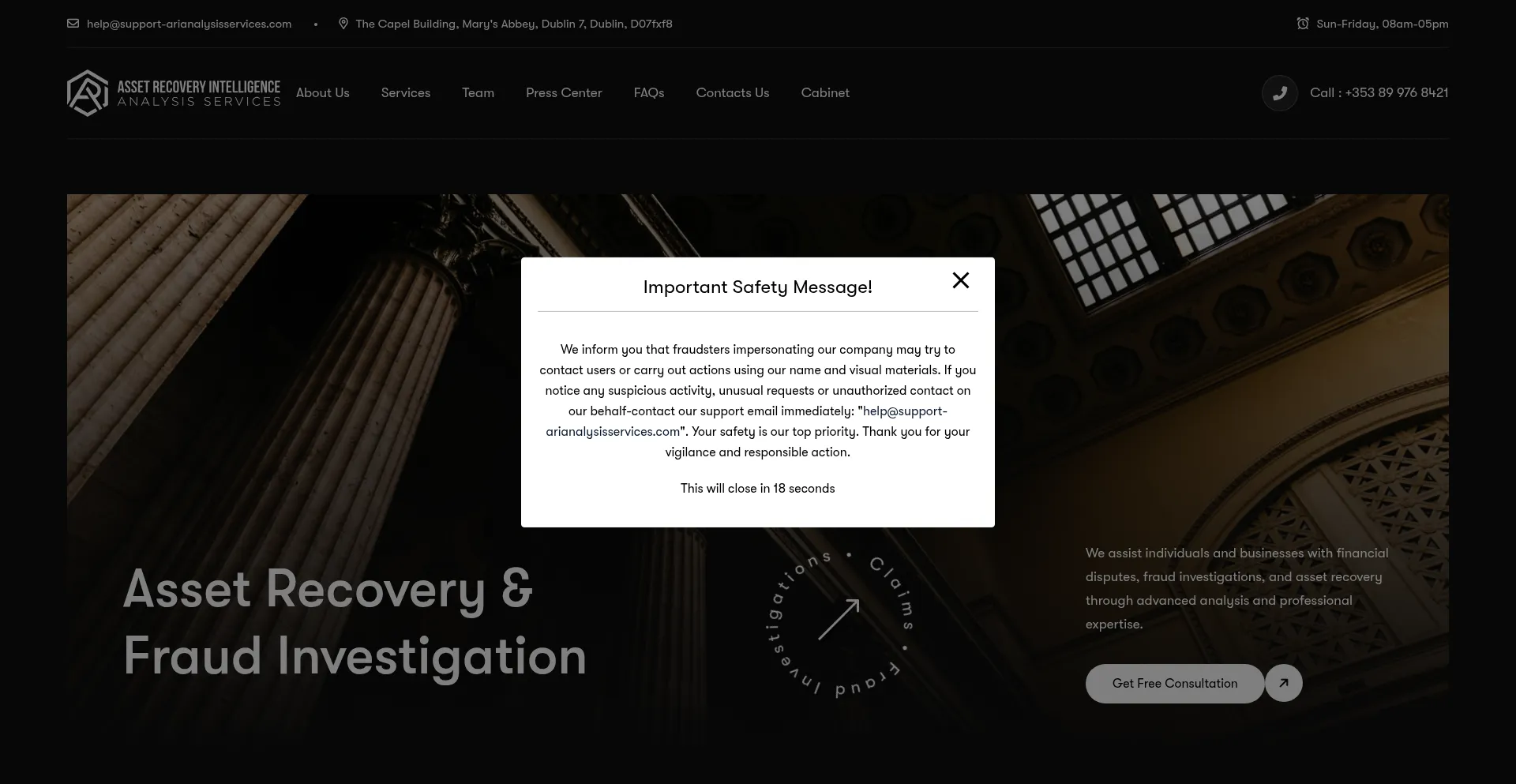 Arianalysisservices.com