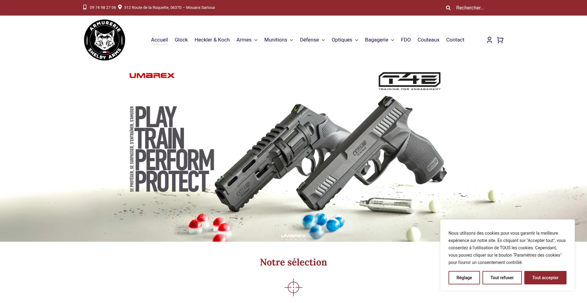 Armurerie-shelby.com é Seguro e Confiável?