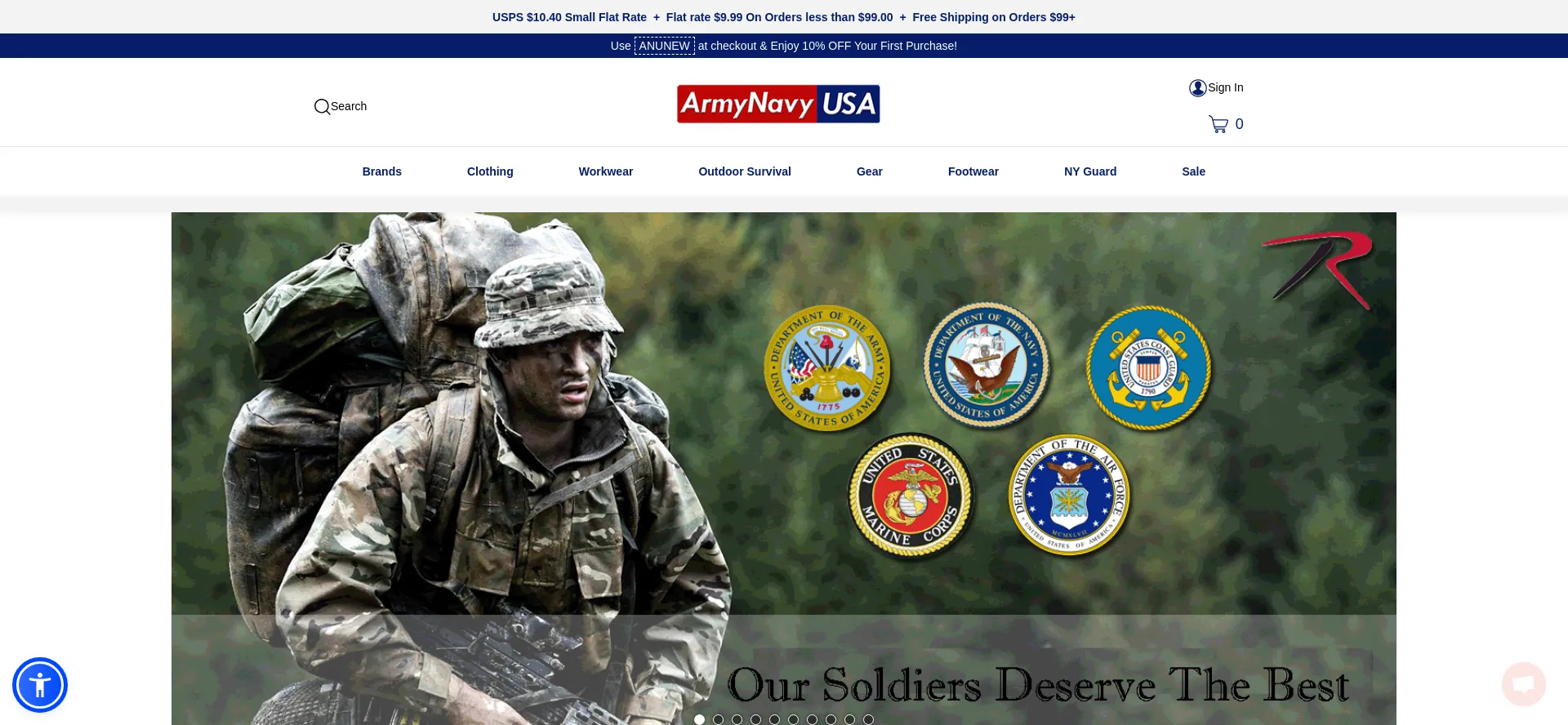 Armynavyusa.com é Seguro e Confiável?