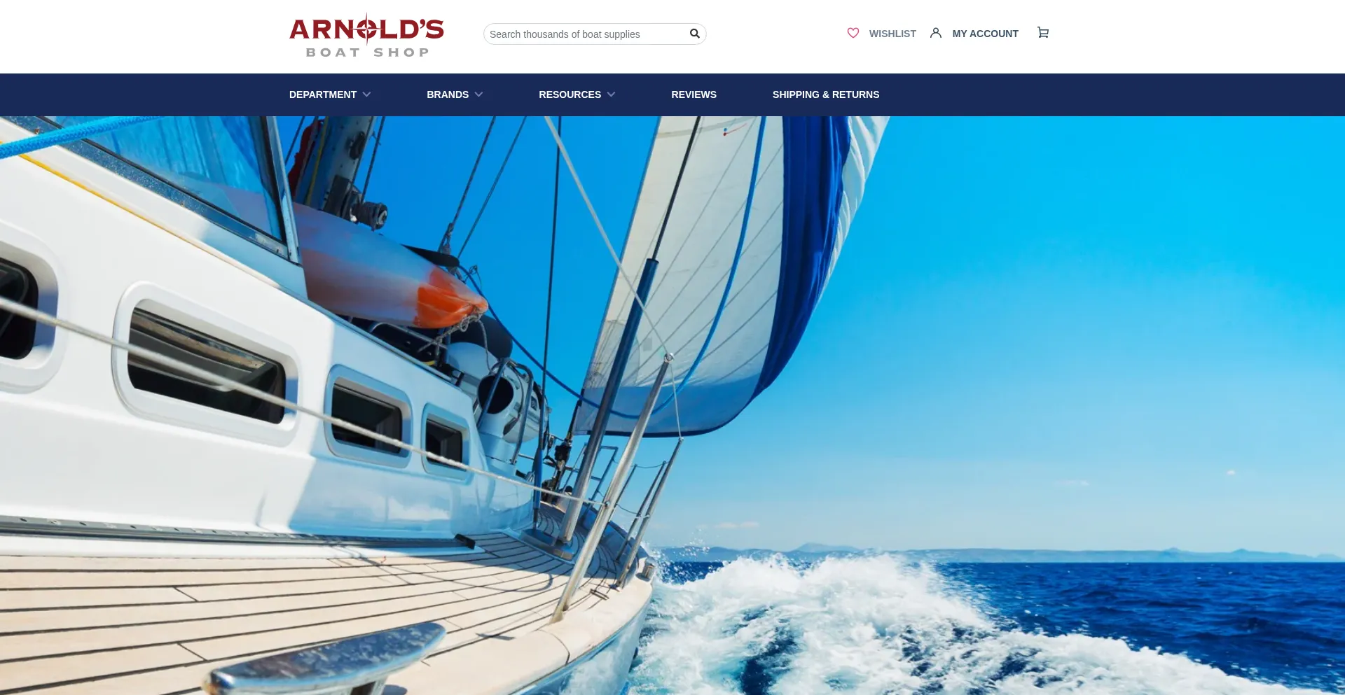 Arnoldsboatshop.com.au Screenshot