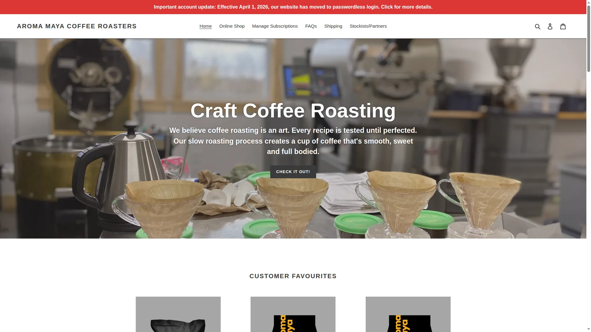 Aromamayacoffee.com