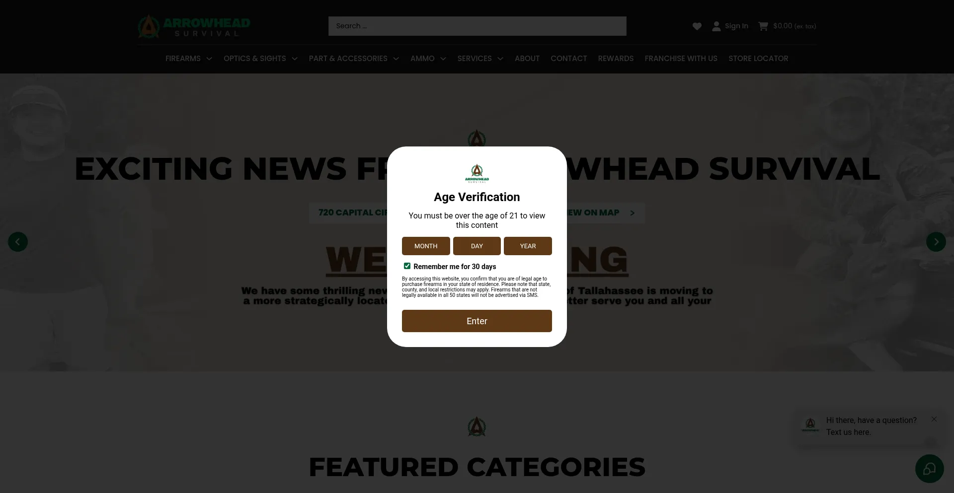 Arrowheadsurvival.com é Seguro e Confiável?