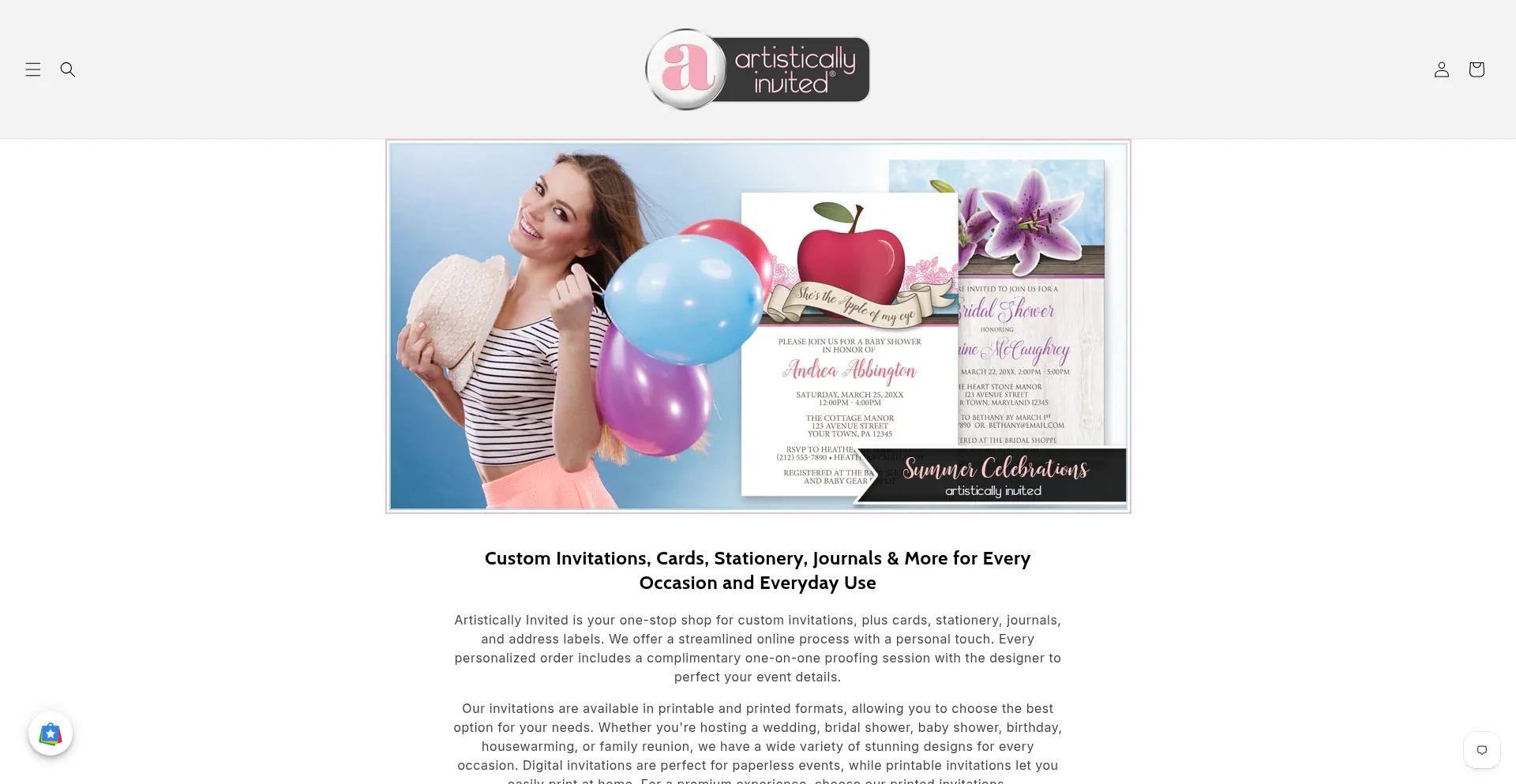 Artisticallyinvited.com