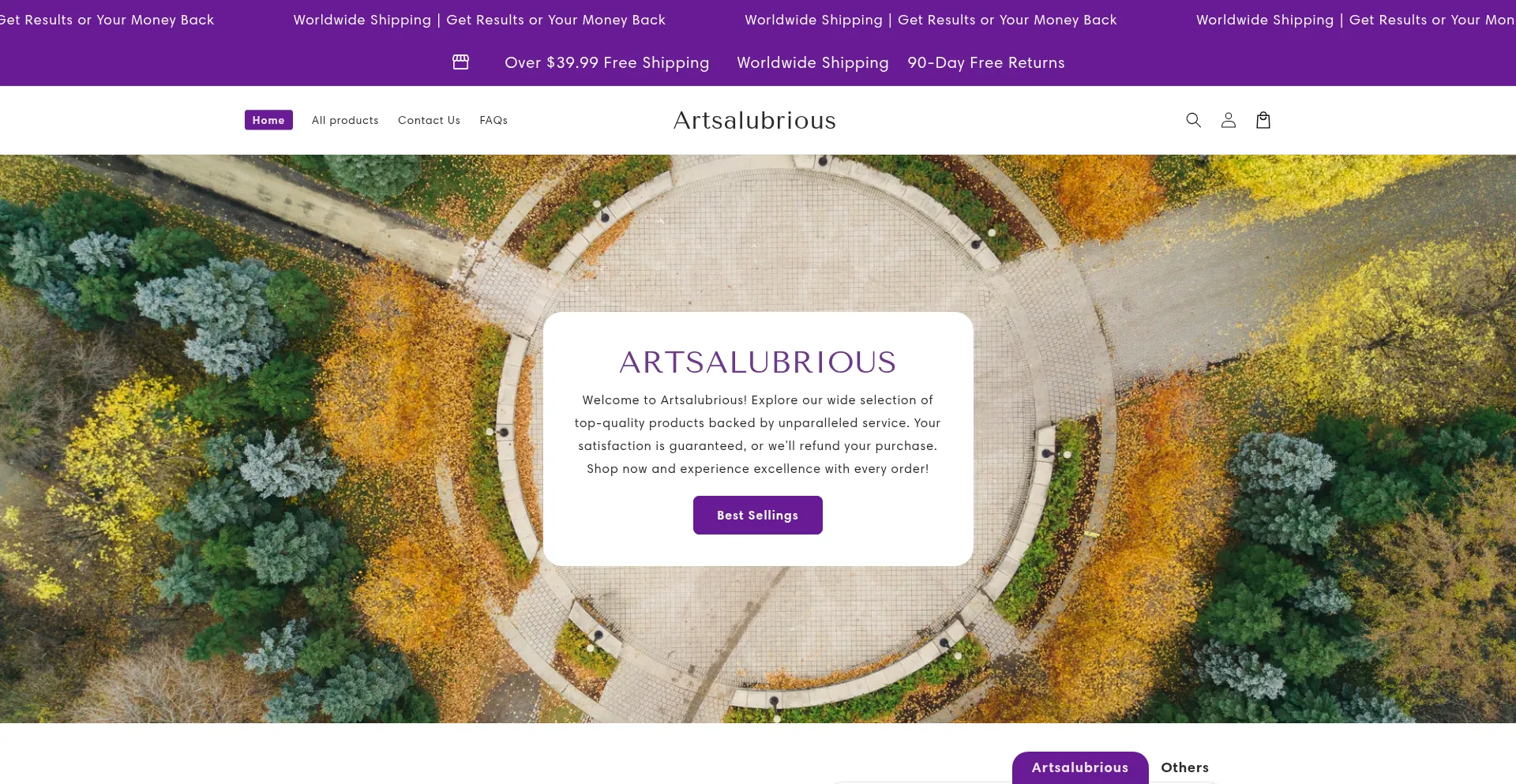 Artsalubrious.com é Seguro e Confiável?