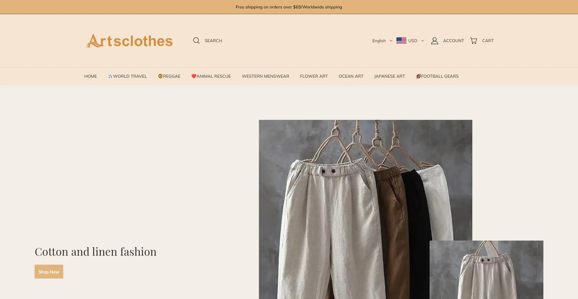 Artsclothes.com