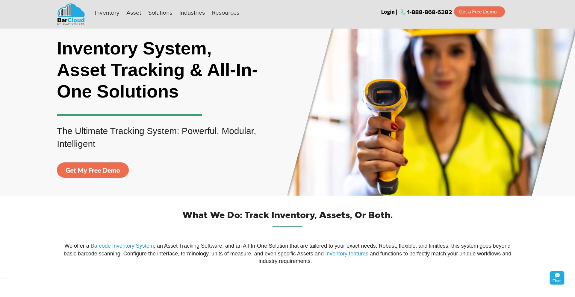 Website screenshot of Asapsystems.com