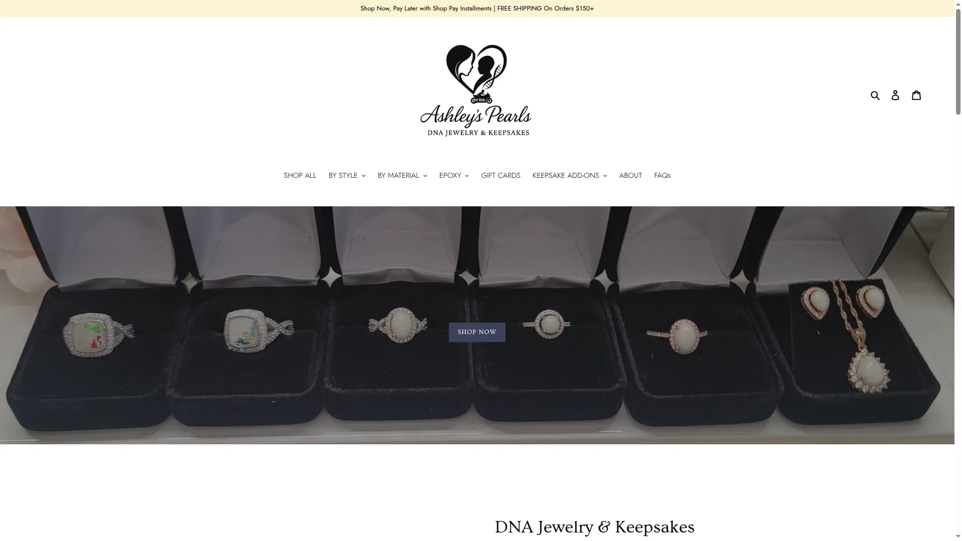 Ashleyspearls.com