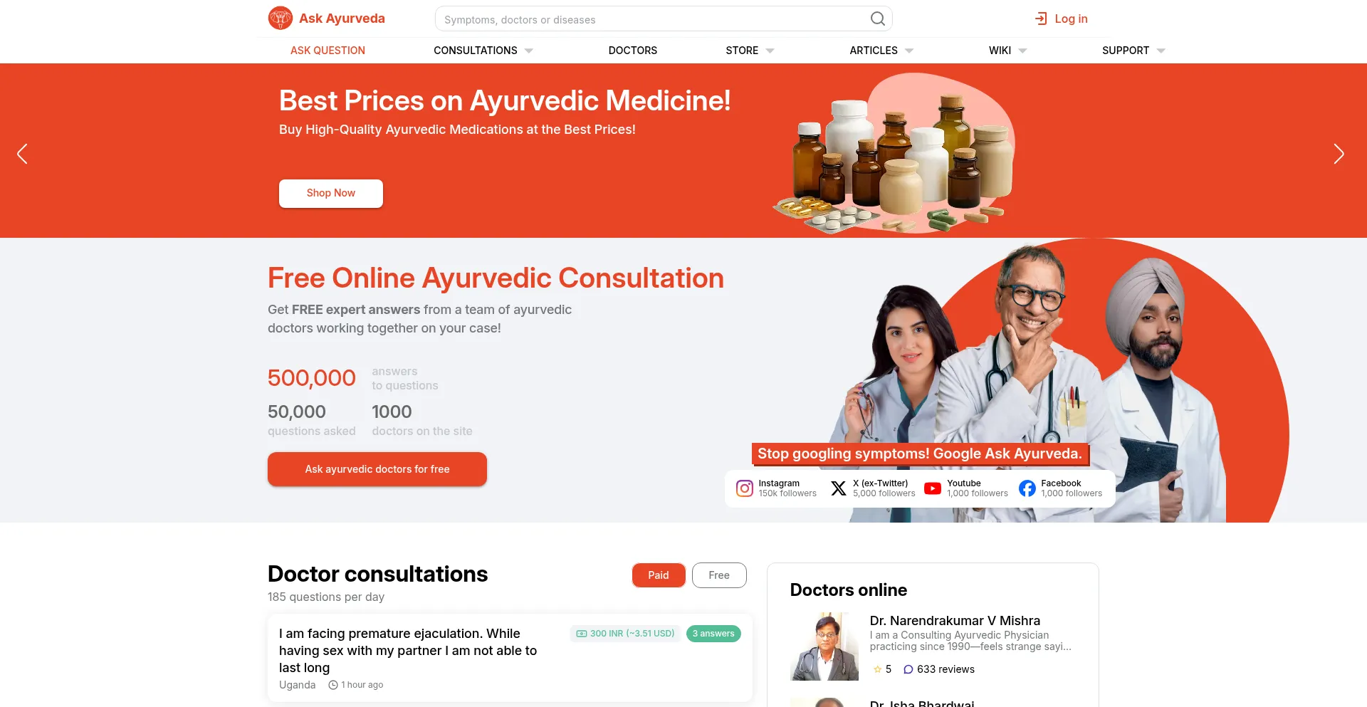 Ask-ayurveda.com é Seguro e Confiável?