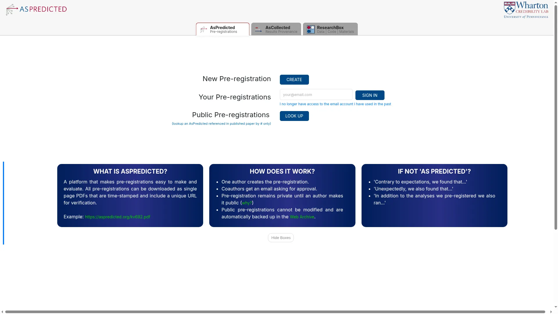 Aspredicted.org